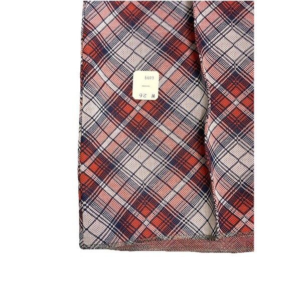 New Vtg 60's H Bar C Western Ladies Pants Plaid Polyester Flare Leg M - Picture 4 of 11